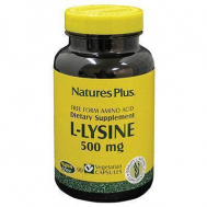 Nature's Plus L-Lysine 500 Mg Vcaps 90