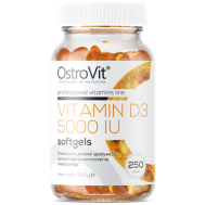 OstroVit Vitamin D3 5000iu 250 μαλακές κάψουλες