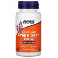 Now Foods Extra Strength Grape Seed 250 mg 90 Vcaps®