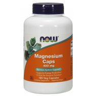 Now Foods MAGNESIUM CAPS 400 mg - 180 Vcaps
