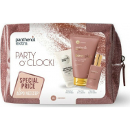 Panthenol Extra PROMO PACK Party O’Clock Rose Gold, White Pearl Peel Off Mask 75ml & Bare Skin 3in 1 Cleanser 200ml & Bare Skin Eau De Toilette 50ml.