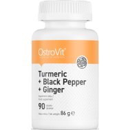 OstroVit Turmeric + Black Pepper + Ginger 90 ταμπλέτες Unflavored