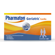 Pharmaton Geriatric Cardio Πολυβιταμίνη με Ωμέγα-3 Λιπαρά Οξέα Βιταμίνη για Ενέργεια, Ανοσοποιητικό & Αντιοξειδωτικό 30 κάψουλες