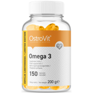 OstroVit Omega 3 1000mg 150 μαλακές κάψουλες