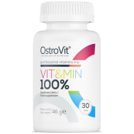 OstroVit 100% Vit & Min Βιταμίνη 30 ταμπλέτες