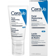 CeraVe PM Light Ενυδατική Λοσιόν Προσώπου Νυκτός για Κανονικές/Ξηρές Επιδερμίδες με Υαλουρονικό Οξύ & Ceramides 52ml