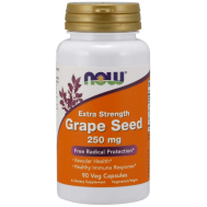 Now Foods Extra Strength Grape Seed 250mg 90 φυτικές κάψουλες