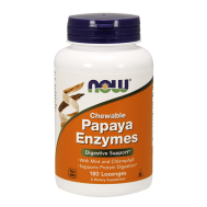 Now Foods Papaya Enzymes 180 παστίλιες