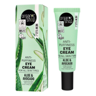 Organic Shop Aloe & Avocado Κρέμα Ματιών με Aloe Vera 30ml