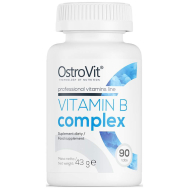 OstroVit Vitamin B Complex Βιταμίνη για Ενέργεια, τα Μαλλιά & τo Δέρμα 90 ταμπλέτες