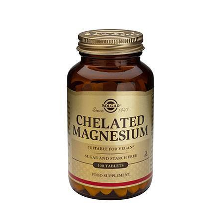 CHELATED MAGNESIUM 100mg tabs 100s