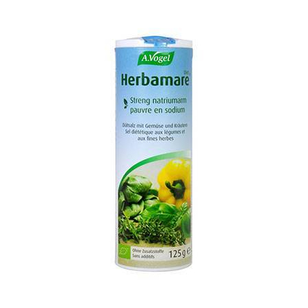 Herbamare Diet 125gr (Αρωματικό υποκατάστατο αλατιού με λαχανικά και βότανα_ με πολύ χαμηλή περιεκτικότητα σε νάτριο)