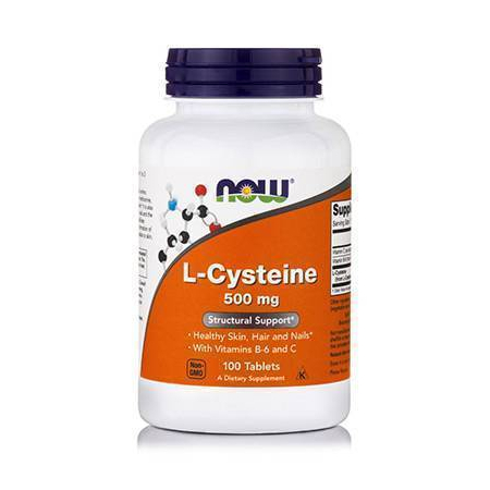 L-CYSTEINE 500 mg, (Β-6, Vit.  C) - 100 Tabs