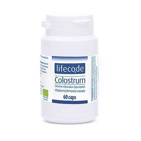 Lifecode Colostrum 60 caps (Colostrum βοοειδών ελεγχόμενης βιολογικής καλλιέργειας)