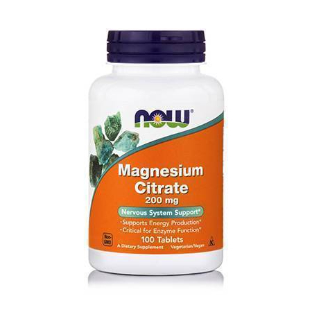 MAGNESIUM CITRATE 200 mg - Vegetarian 100 Tabs