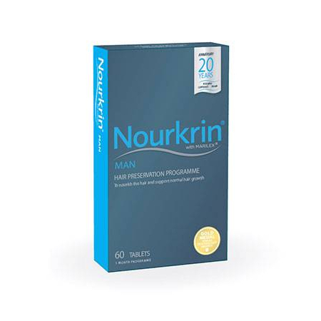 Nourkrin MAN 60 tabs (Για την αντιμετώπιση της τριχόπτωσης και αραίωσης των μαλλιών στους άνδρες)