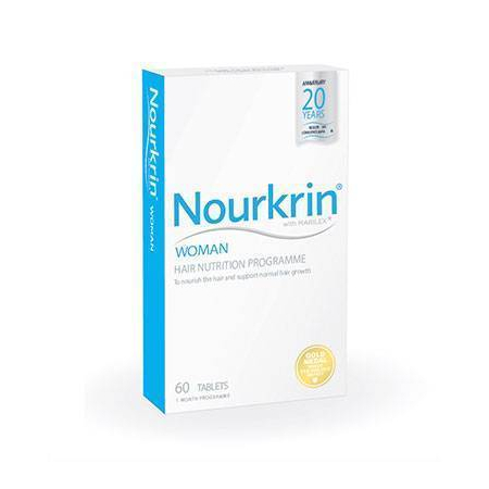 Nourkrin WOMAN 60 tabs (Για την αντιμετώπιση της τριχόπτωσης και αραίωσης των μαλλιών στις γυναίκες)