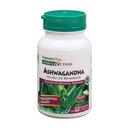 Nature's Plus Ashwagandha 450 Mg Vcaps 60