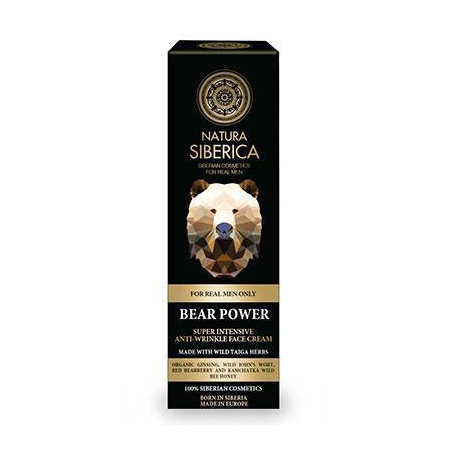 Natura Siberica Bear Power intensive anti-wrinkle face cream, Σούπερ Εντατική Αντιρυτιδική κρέμα προσώπου, 50ml