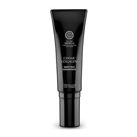Natura Siberica Caviar Collagen Night face concentrate against first signs of aging, 30ml
