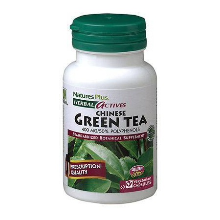Nature's Plus Green Tea Chinese 400 Mg Vcaps 60