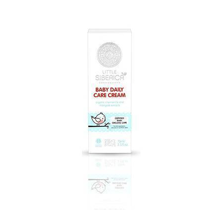 Natura Siberica Baby daily care cream with organic chamomile and marigold extracts Little Siberica, Βρεφική κρέμα για την καθημερινή φροντίδα, 75ml