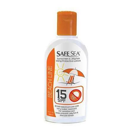 Safe Sea Sunscreen & Jellyfish Sting Protective Lotion SPF 15, 118ml