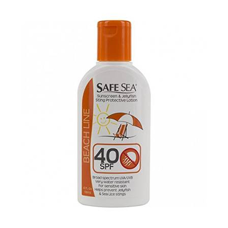 Safe Sea Sunscreen & Jellyfish Sting Protective Lotion SPF 40 118ml