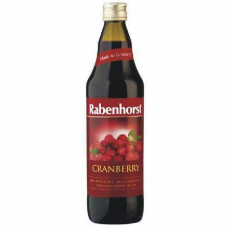 Rabenhorst Χυμός Cranberries (Κράνμπερι) 100% 750ml
