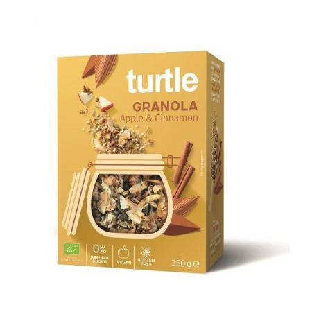 Turtle Granola Apple & Cinnamon 350g