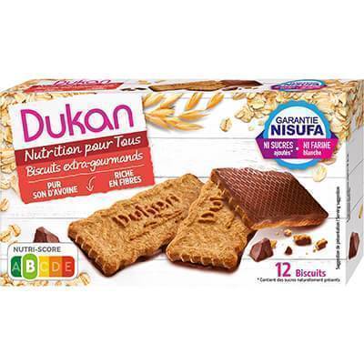 Dukan Μπισκότα βρώμης με επικάλυψη σοκολάτας Dukan Μπισκότα βρώμης με επικάλυψη σοκολάτας, 200 γρ. - Image 1