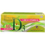 Medichrom Bio Extra Delta Vitamin D3 Βιταμίνη για Ανοσοποιητικό 1200iu 60 ταμπλέτες
