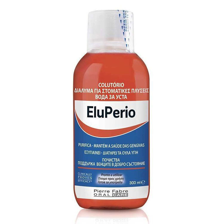 Elgydium EludrilPerio Χλωρεξιδίνη 0.12% Στοματικό Διάλυμα για την Ουλίτιδα 300ml - Image 1
