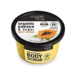 Natura Siberica Body scrub Juicy Papaya top, Scrub σώματος, Παπάγια και ζάχαρη, 250ml