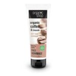 Natura Siberica Organic Shop Απαλό Scrub Προσώπου Morning Coffee, 75 ml