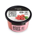Natura Siberica ORGANIC SHOP Body scrub Raspberry Cream, Scrub σώματος, Βατόμουρο, 250ml