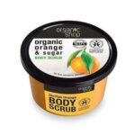Natura Siberica ORGANIC SHOP Body scrub Sicilian Orange, Scrub σώματος, Πορτοκάλι, 250ml