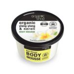 Natura Siberica ORGANIC SHOP Βιολογικό Υλάνγκ-Υλάνγκ & Νερολί, BODY MOUSSE, 250ml
