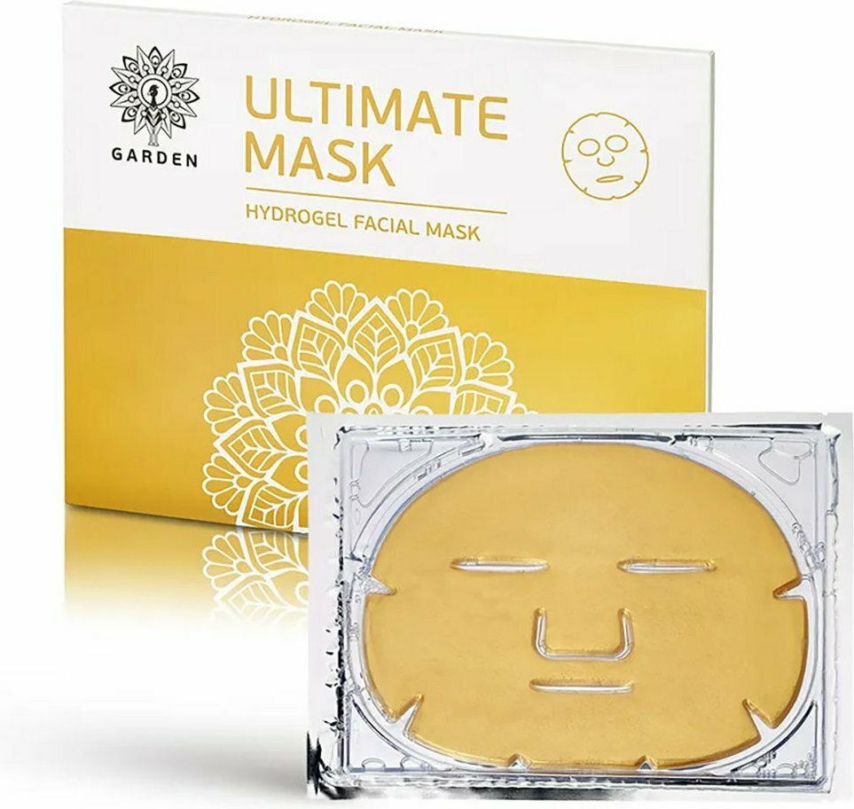 Garden Ultimate Hydrogel Facial Μάσκα Προσώπου για Ενυδάτωση / Λείανση / Σύσφιξη 2τμχ - Image 1