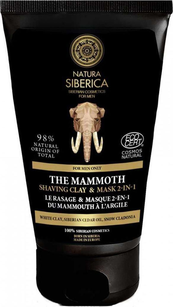 Natura Siberica The Mammoth Having Clay & Mask 2 In 1 150ml - Image 1