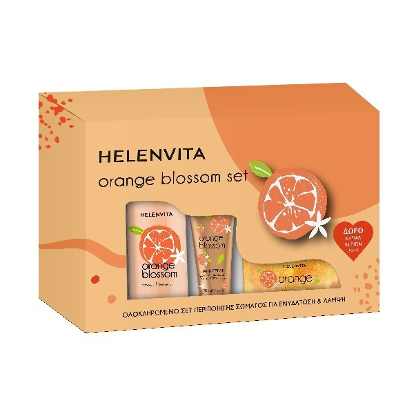 20251023150248_helenvita_orange_blossom_set_set_peripoiisis_gia_enydatosi_3tmch Helenvita Orange Blossom Set Σετ Περιποίησης για Ενυδάτωση 3τμχ - Image 1