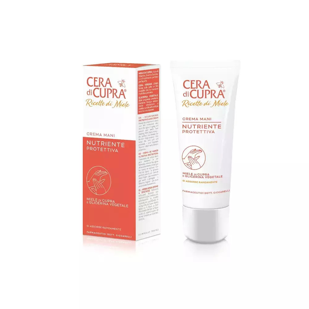 Cera di Cupra Mani Ενυδατική & Αντιγηραντική Κρέμα Χεριών με Φυσικό Κερί Μέλισσας 75ml - Image 1